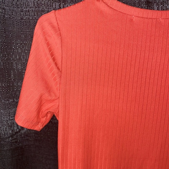 Rust slit dress 👗 - Picture 3 of 7